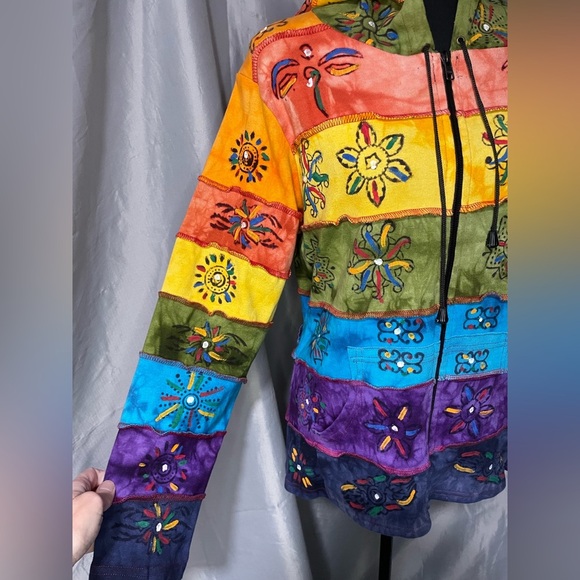 Rising International Multicolor Hooded Sweatshirt - Picture 11 of 11